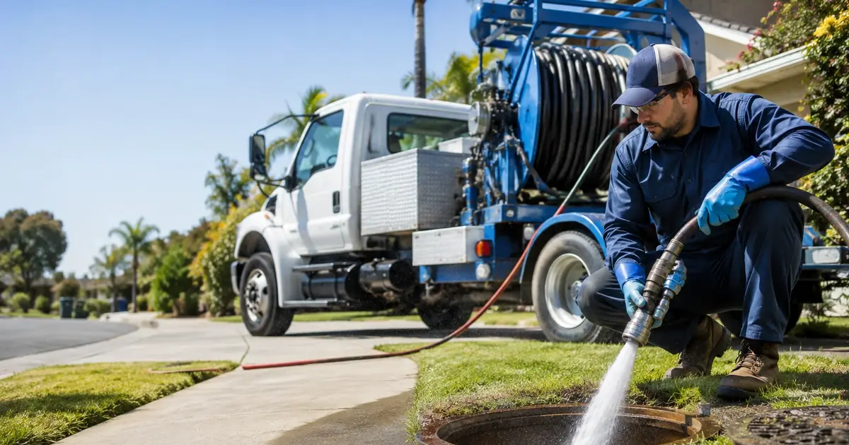 Hydro jet sewer cleaning Brisbane