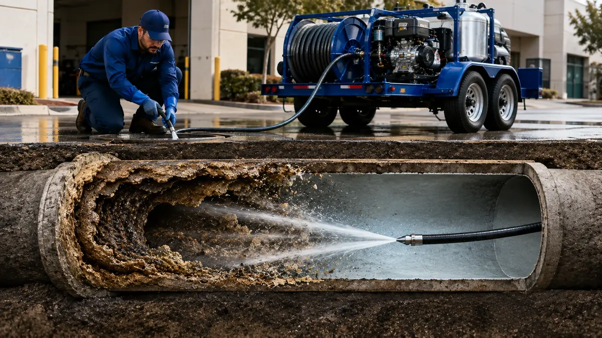Sewer Pipe Descaling in Brisbane